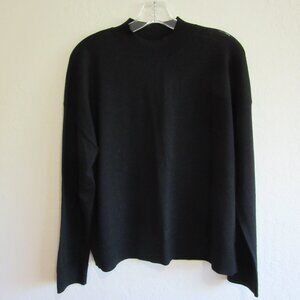 H&M Black Knit M Long Sleeve Sweater